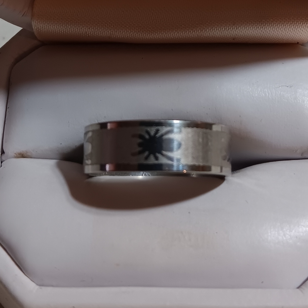 Men's Spider Ring Stainless Steel